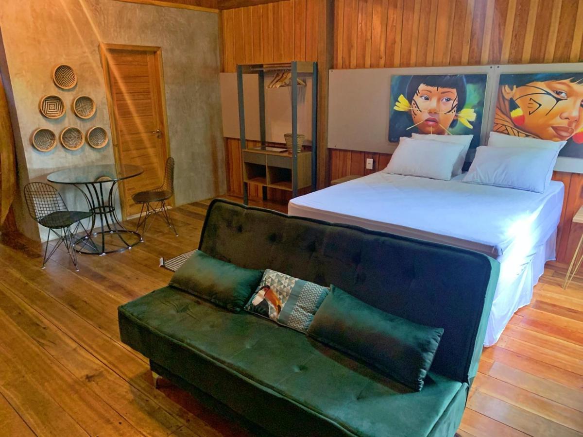 Chale Uba Villa Novo Airão Exteriör bild